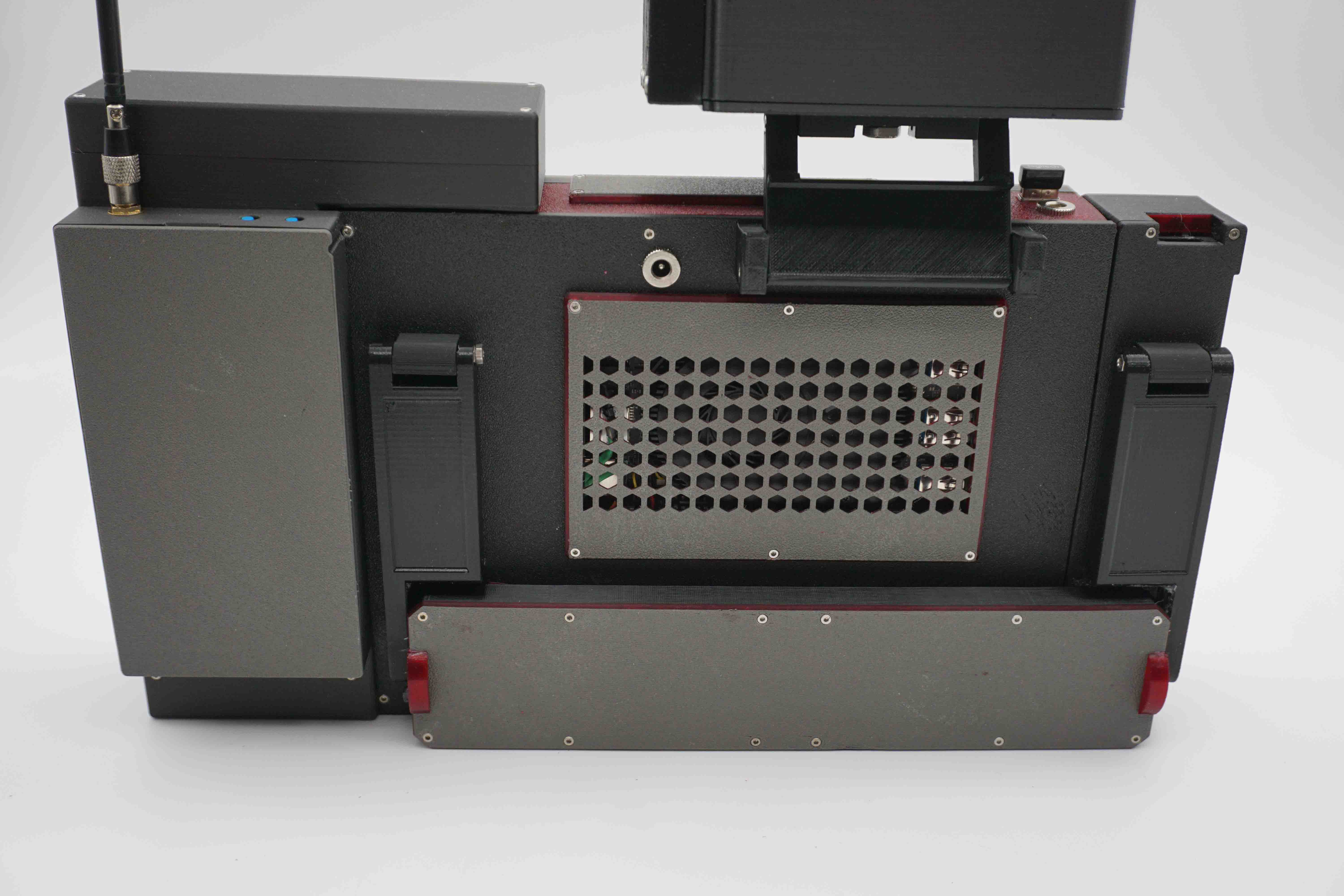Cyberdeck Red V2 back view